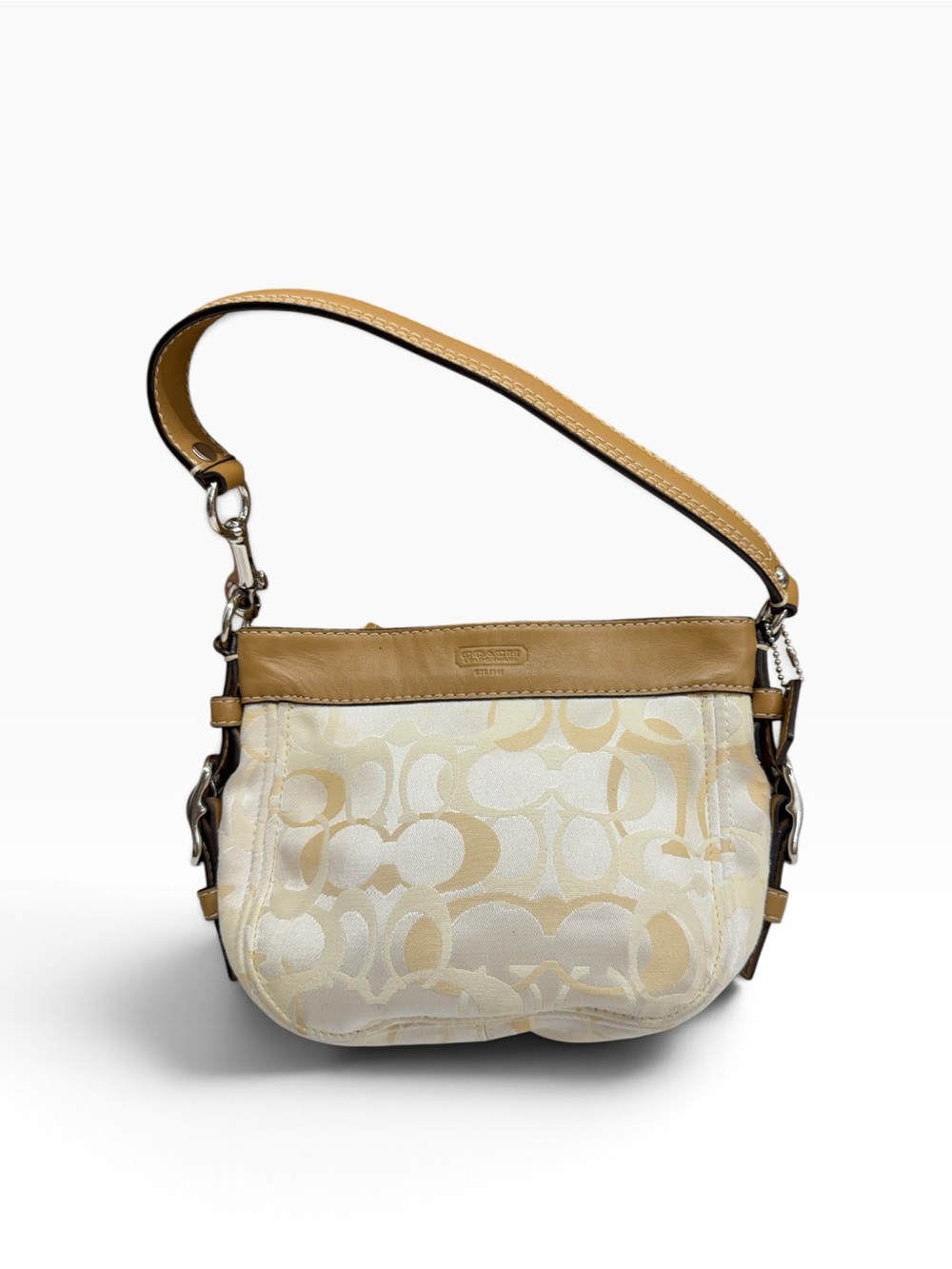 Coach Zoe Optic Signature Small Hobo Bag .